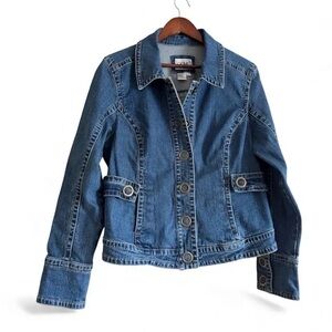 Classic Blue Denim Jacket for Women